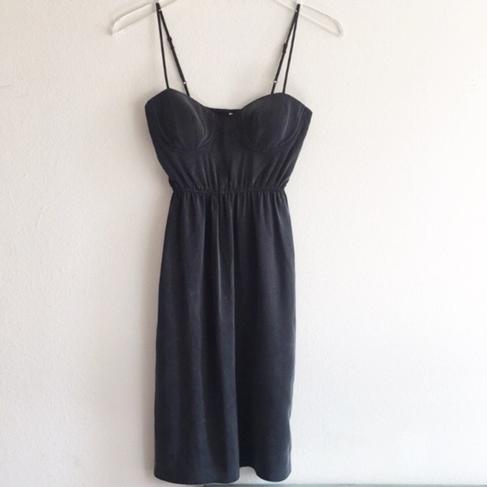 Twelfth St Cynthia Vincent Silk Bustier Dress Sz 2